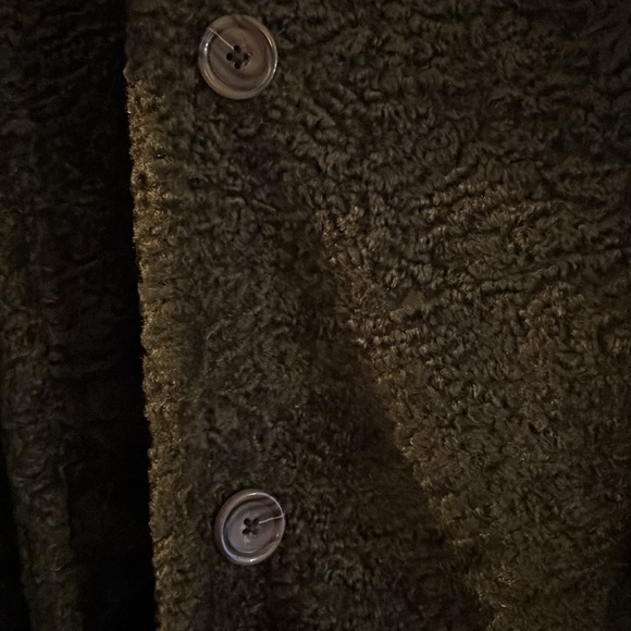 Like New Green Coat size small - Picture 3 of 4